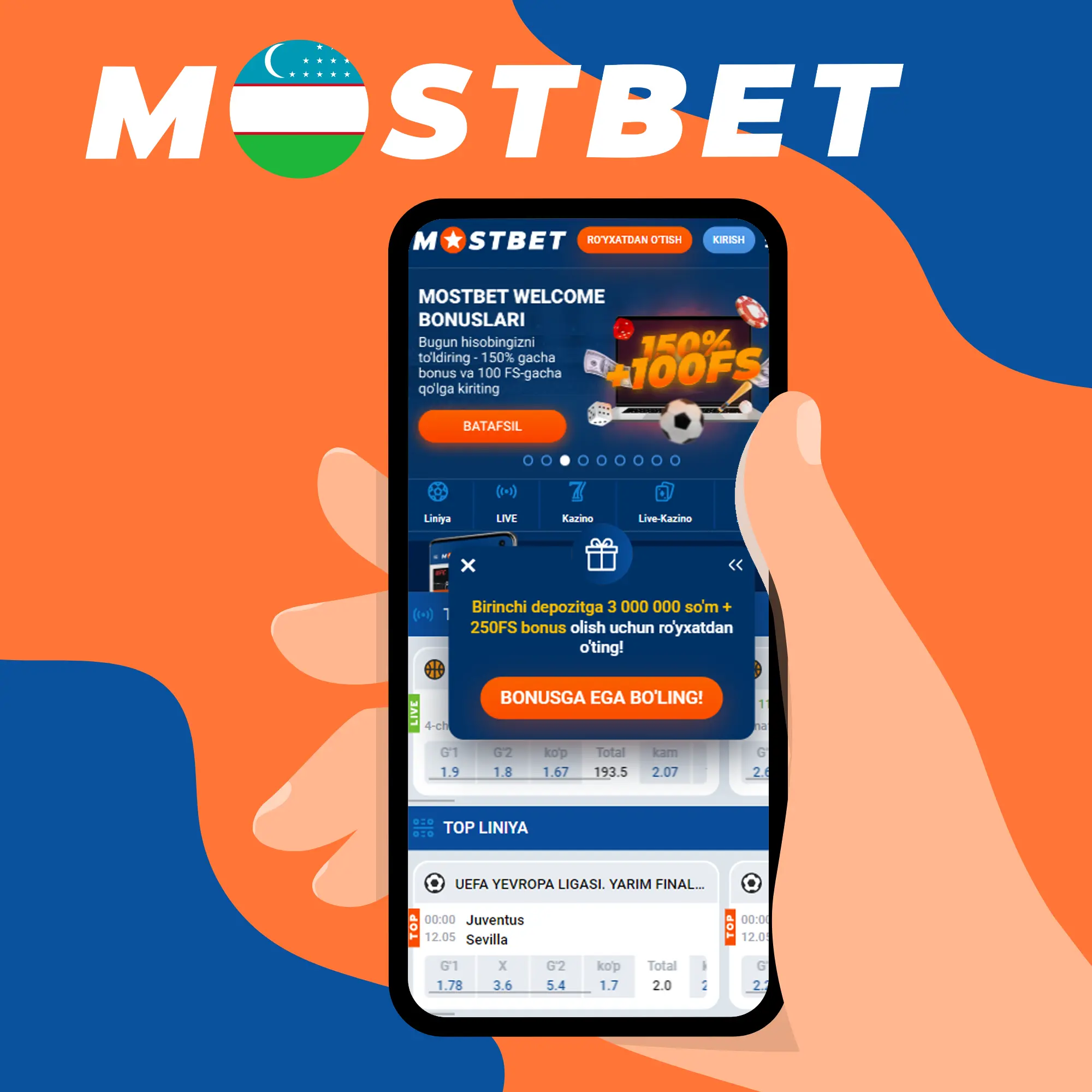 Mostbet Design And Interface UZ