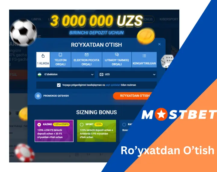 Mostbet Registration UZ